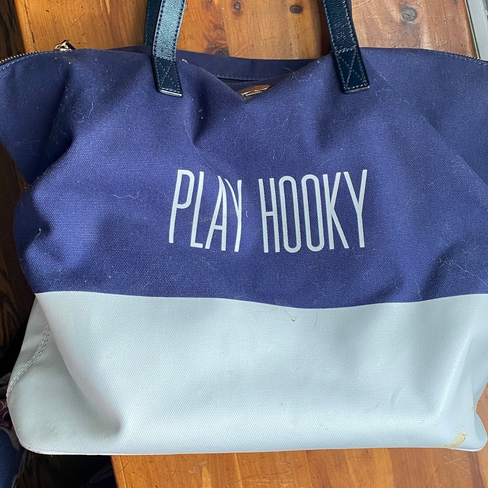 Kate Spade zip top tote bag